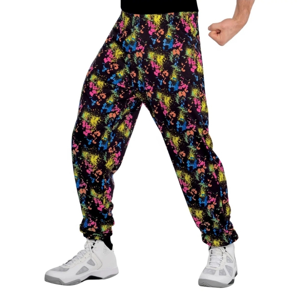 Multicolor Graphic Men's Pants